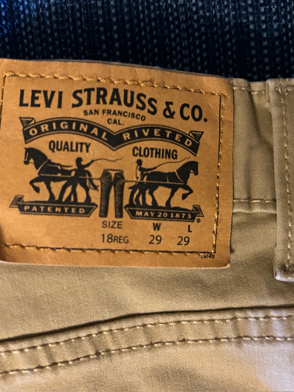 Levi's Teen Khaki  Cargo Shorts - Light Tan